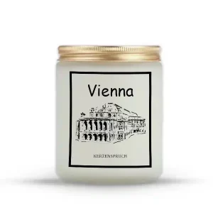 "Kerze mit Volksopern Motiv"