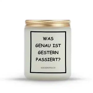 „WAS GENAU IST GESTERN PASSIERT?“