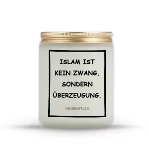 „ISLAM IST KEIN ZWANG, SONDERN ÜBERZEUGUNG.“