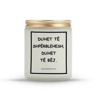 DUHET TË SHPËRBLEHESH, DUHET TË BËJ.
