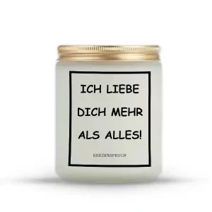 "ICH LIEBE DICH MEHR ALS ALLES!"