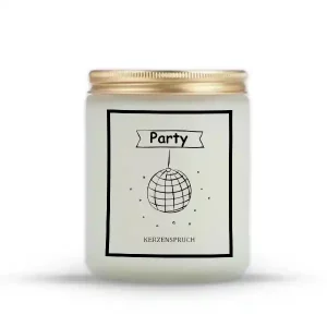 "Kerze Discokugel"