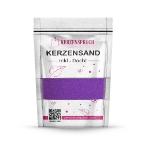 Kerzensand Granulat Traumviolett