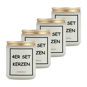 Kerzen 4er Set
