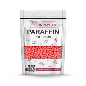 "Paraffin Granulat Roter Rubin"