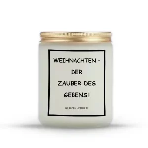 „WEIHNACHTEN – DER ZAUBER DES GEBENS!“