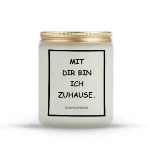 „MIT DIR BIN ICH ZUHAUSE.“