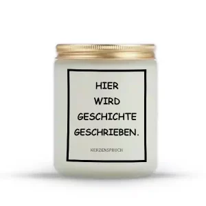 „HIER WIRD GESCHICHTE GESCHRIEBEN.“