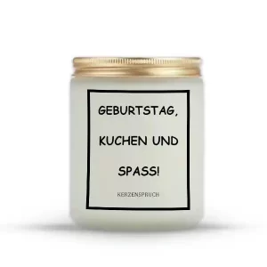 „GEBURTSTAG, KUCHEN UND SPAß!“