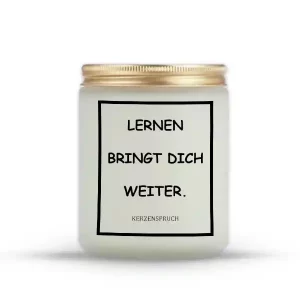 „LERNEN BRINGT DICH WEITER.“
