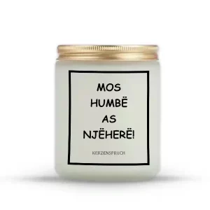 MOS HUMBË AS NJËHERË!