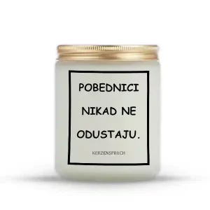 POBEDNICI NIKAD NE ODUSTAJU.