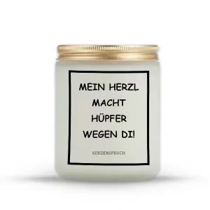 „MEIN HERZL MACHT HÜPFER WEGEN DI!“