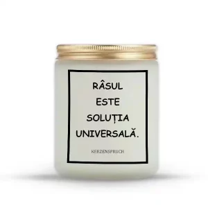 "RÂSUL ESTE SOLUȚIA UNIVERSALĂ."