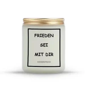„FRIEDEN SEI MIT DIR“