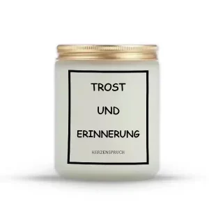 "TROST UND ERINNERUNG"