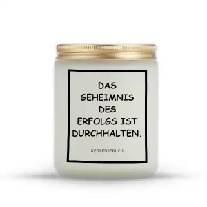 „DAS GEHEIMNIS DES ERFOLGS IST DURCHHALTEN.“