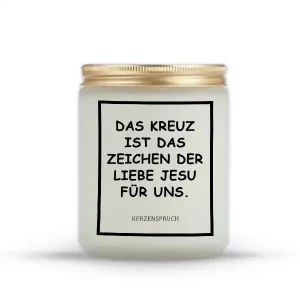 „DAS KREUZ IST DAS ZEICHEN DER LIEBE JESU FÜR UNS.“