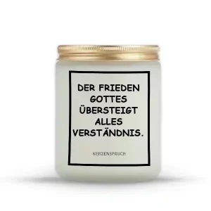 „DER FRIEDEN GOTTES ÜBERSTEIGT ALLES VERSTÄNDNIS.“