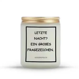 „LETZTE NACHT? EIN GROßES FRAGEZEICHEN.“