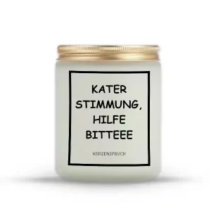 "KATER STIMMUNG, HILFE BITTEEE"