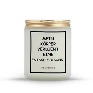 „MEIN KÖRPER VERDIENT EINE ENTSCHULDIGUNG.“