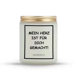 "MEIN HERZ IST FÜR DICH GEMACHT!"