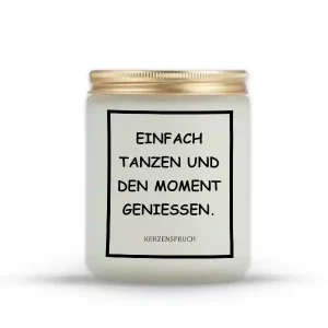 „EINFACH TANZEN UND DEN MOMENT GENIESSEN.“