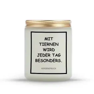 „MIT TIERNEN WIRD JEDER TAG BESONDERS.“