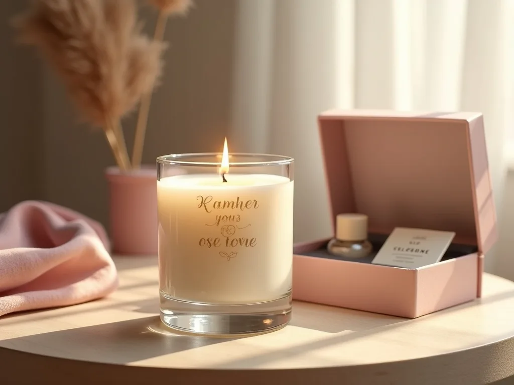 Duftkerze mit Spruch Papa